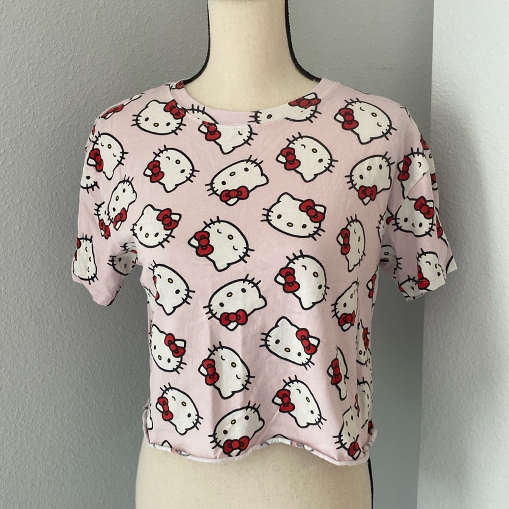 Hello Kitty Woman’s Cropped Tshirt